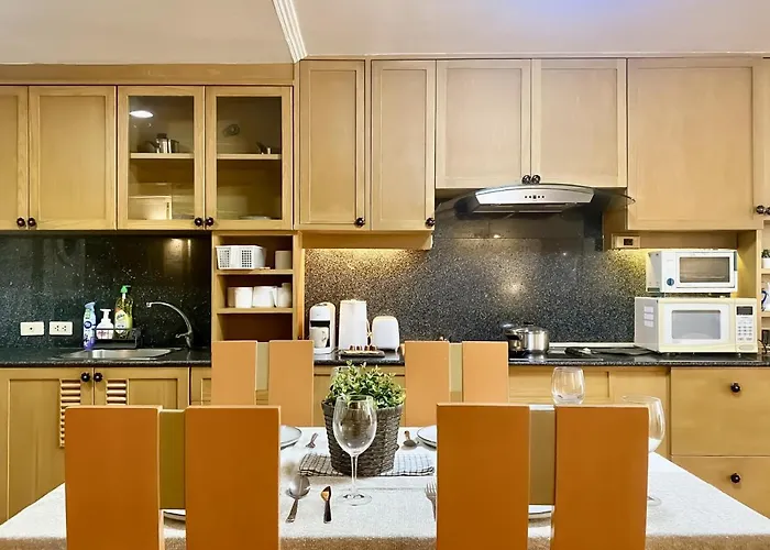Luxury Modern 2br 145 Sqm - Bts Asok - Ultra Fast Wifi 公寓 曼谷
